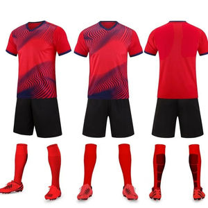 ชุดเสื้อเจอร์ซีย์ผู้ตัดสินฟุตบอลชายเสื้อและเครื่องแบบ100% โพลีเอสเตอร์ป้องกันแบคทีเรียระบายอากาศได้ดีดีไซน์ใหม่ - Product Image 6