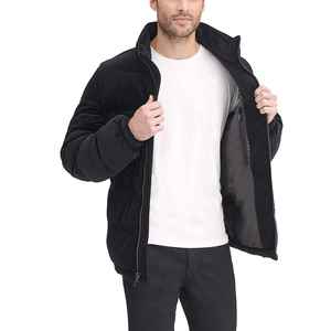 Men's New Design Winter Puffer Jacket Durable Canvas <b>Bubble</b> <b>Coat</b> Breathable Sustainable Reversible Wholesale Hot Sale Shiny - Product Image 1
