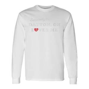Camiseta promocional de manga larga con diseño vintage de los años 70, <span class=keywords><strong>Dayton</strong></span> <span class=keywords><strong>Ohio</strong></span> OH Retro 70's Love - Product Image 1