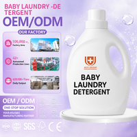 Détergent à lessive écologique pour bébé 2L Liquide Parfum Rose Savon de lavage pour l'entretien ménager Produits de nettoyage