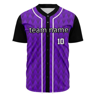 Maillot de baseball de haute qualité avec logo personnalisé Uniformes de sublimation à la mode nouveau design pour adultes Sports d'équipe - Product Image 2