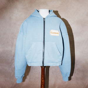 2025 Nouveau Design Top Vente Meilleure Fermeture Éclair Casual Hoodies Bas quantité minimale de commande Hommes Hoodies Sweats Au Prix De Gros Fabriqué Au Pakistan - Product Image 1