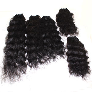 Extensiones de Cabello Humano Sedoso con Ondas Suaves, Extensiones de Cabello con Cinta Adhesiva de Alta Calidad, Estilos Naturales Afro/Rizados - Product Image 4