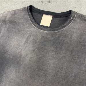 Impresión de alta calidad a pedido Chándales 100% algodón 230gsm High Street camiseta de gran tamaño para hombres - Product Image 2