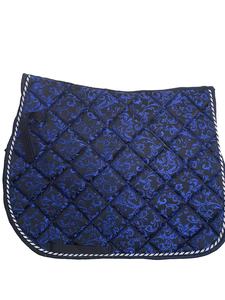 Almohadilla de sillín multiusos de estilo occidental, duradera, de diseño personalizado, tela colorida, cordones a juego para saltar, algodón y polialgodón - Product Image 4