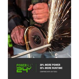 Kit combiné d'outils électriques sans fil 24V pour le bricolage, 10 outils multifonctions : perceuse alternative, visseuse à chocs, clé à chocs, avec 2 batteries et chargeurs - Product Image 4