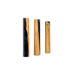 Ustensiles couteau en bois et résine couteau à beurre couteau coupe-fromage avec forme ronde de Noël - Product Image 1