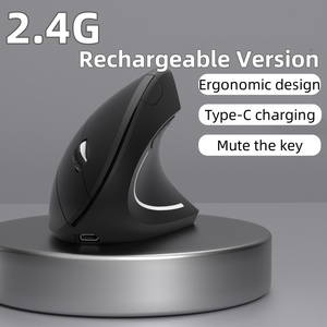 La nouvelle <span class=keywords><strong>souris</strong></span> optique <span class=keywords><strong>ergonomique</strong></span> sans fil 2.4G la plus vendue présente un design vertical avec 3 paramètres DPI réglables - Product Image 4