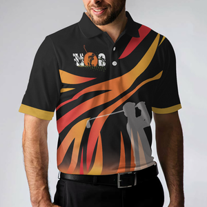 Polo de Golf para hombre de poliéster 100% de alta calidad, diseño personalizado, logotipo bordado, polos de Golf para hombre - Product Image 6