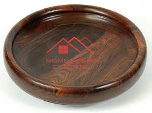 Assiette de service en bois de manguier de qualité supérieure dernière conception vente chaude pour cuisine chargeur en bois décoratif maison hôtel 100 pièces - Product Image 4