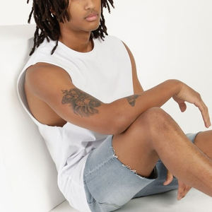 Alta calidad verano sin mangas Slim Fit gimnasio Fitness camiseta transpirable algodón ropa deportiva con logotipo personalizado estilo Formal - Product Image 6