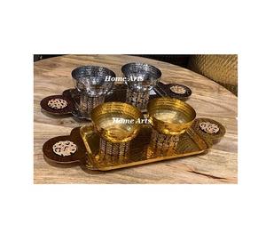 Serveur d'écrous martelés en aluminium Serveur de chocolats de qualité supérieure avec la plus grande qualité Forme personnalisée Serveur de dates - Product Image 2