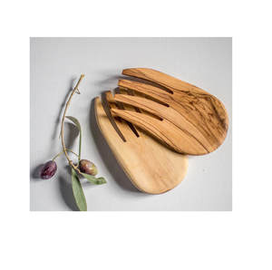 Cuchara de madera para ensalada de mano Utensilios de cocina Restaurantes Regalo Venta caliente por debajo de su presupuesto Diseño superior - Product Image 6