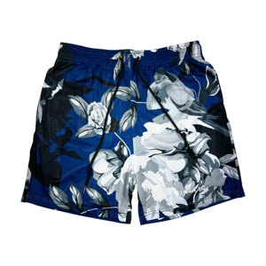 Shorts de basketball personnalisés de haute qualité, écologiques, taille haute, longueur genou, pour hommes, grandes tailles, respirants et imprimés - Product Image 1