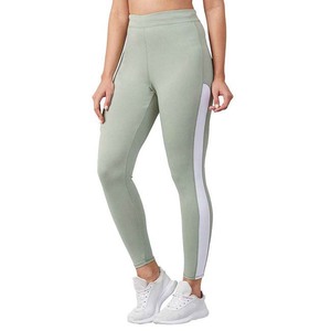 Mallas activas de gimnasio de algodón 100% de alta calidad para mujer, mallas sin costuras con bolsillos, ropa de Yoga, técnica de sublimación de estilo informal - Product Image 4