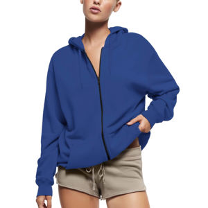 Streetwear lourd personnalisé Sweats à capuche à épaules tombantes Survêtements en molleton respirant Sweatshirts à capuche surdimensionnés Hip Hop pour femmes - Product Image 2