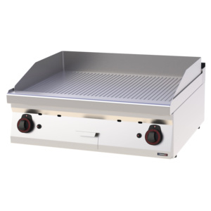 เตาเหล็กหล่อแก๊สแบบตั้งพื้น Rigato 80 พร้อมเตาไฟฟ้าและเตาย่าง - Product Image 1