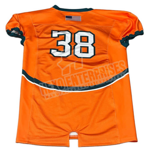 Vente chaude d'uniforme de football américain de haute qualité fabriqué en usine avec des couleurs personnalisées fabriquées au Pakistan Maillot de football américain - Product Image 2