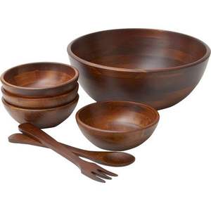 Cuencos ligeros de madera ecológicos para servir, ideales para cenas informales, entretener a los invitados o decorar su espacio - Product Image 6