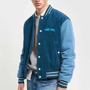 Chaqueta Universitaria para Hombre, Venta al por Mayor, Personalizada con Bordado, Parche de Chenilla, Mangas de Cuero, Traje Deportivo de Béisbol - Product Image 3