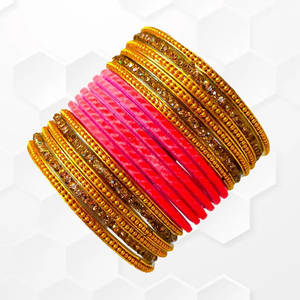 Ensembles de bracelets en verre fabriqués à la main personnalisés hautement polis Bracelets en verre de pierre naturelle pour les filles - Product Image 2