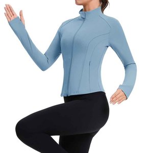 Chaqueta de chándal buena y superventas 2025 poliéster Spandex transpirable aspecto elegante chaquetas de chándal para mujer - Product Image 3