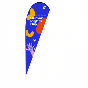Bandera de Lágrima Mirzam, Artículo Promocional, Producto Publicitario Duradero y Atractivo - Product Image 3