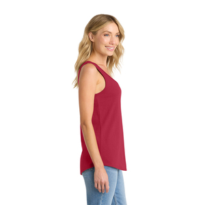 Camiseta sin Mangas Básica Color Granate para Mujer, Tejido de Algodón Transpirable, Ajuste Elástico Cómodo, Fabricante de Ropa OEM/ODM - Product Image 4