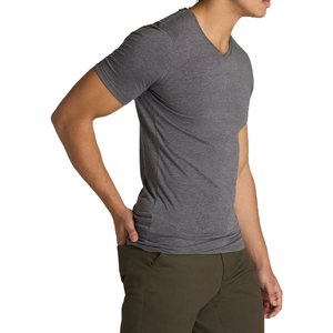 Nouveaux vêtements personnalisés pour hommes bonne qualité couleur pure T-shirt pour hommes OEM conception personnalisée décontracté grande taille t-shirts du Bangladesh - Product Image 2