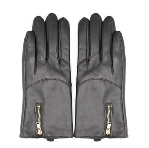 Gants d'hiver en cuir pour homme, PU thermique et coupe-vent, écran tactile, gants d'hiver tendance, prix de gros - Product Image 4