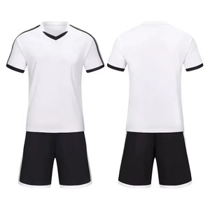 ชุดฟุตบอลแขนสั้นชุดฝึกฟุตบอลสำหรับผู้ชายและผู้ใหญ่เด็กชุดทีมนักเรียนชั้นประถมศึกษาฤดูร้อน - Product Image 5