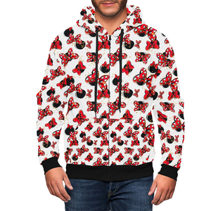 Sudadera con capucha informal ajustada XS de lana para hombre, de secado rápido, de Color sólido, con cremallera gruesa, técnica de impresión de soplo de invierno, talla más vendida 6XL - Product Image 1