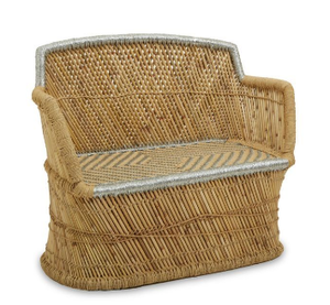 Canapés de jardin en rotin et osier au Design moderne, meubles de 2 places, chaises en bambou, canapé d'angle de Patio léger et Portable - Product Image 2