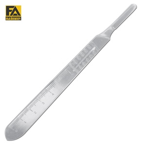 Najmmy Scalpel Handle #4 Graduated With Scale Surgical Instrument Manual CE Certified Class I - Product Image 1