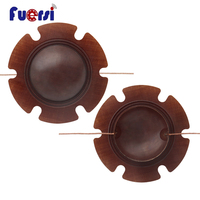 Diaphragme phénolique à film de résine avec diamètre intérieur du noyau de 40 mm Bobine vocale Sirène Tweeter Corne Haut-parleur Audio Sound Driver Unit Parts