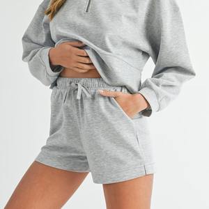 Pantalones Cortos Deportivos de Verano para Mujer, Talla Grande, para Gimnasio, Ejercicio, Correr, Cintura Alta, Suaves, de Algodón, para Entrenamiento Físico - Product Image 5