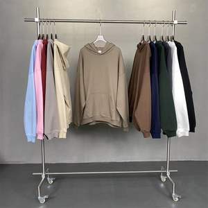 Vente chaude Automne Pull À Capuche pour Hommes Français Terry 3D Broderie Sable Lavage Sérigraphie Zipper-Up Style OEM Service - Product Image 4