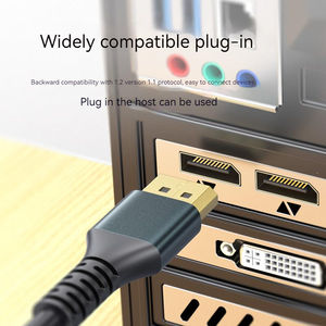 Оптовый пользовательский кабель Displayport для Hdmi кабель папа-папа DP кабель Поддержка 4k 60 Гц с игровой ПК монитор для ноутбука ТВ - Product Image 4