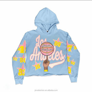 Wholesale Custom Pattern Full Print Casual Hoodie Unisex Cut Edge Hooded <b>Sweatshirts</b> <b>Embroidery</b> Logo Streetwear Top Men Women - Product Image 4