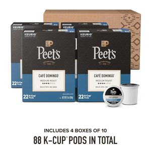 Café Peet's, Cápsulas Keurig K-Cup de Tueste Medio, Café 100% Arábica - Café Domingo, 88 Unidades - Product Image 3
