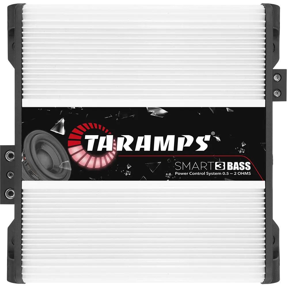 Taramps Smart 3 BASS มัลติ-อิมพีแดนซ์0.5 ~ 2โอห์ม3000วัตต์ RMS แอมพลิฟายเออร์ D ระดับประสิทธิภาพสูง monoblock สมาร์ท3K พลังงาน