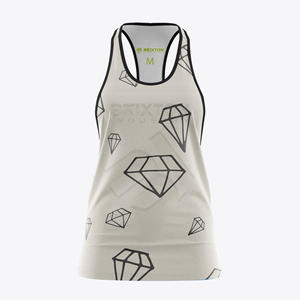 Camisetas sin mangas de algodón sin mangas para gimnasio de mujer Camisetas personalizadas de fitness de estilo informal de entrenamiento de punto transpirable suave camisetas de fitness OEM - Product Image 1