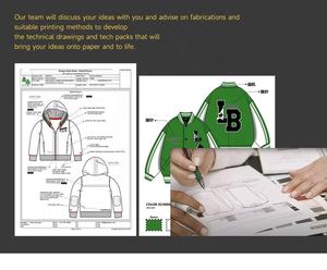 Veste universitaire brodée sur mesure, style décontracté, streetwear, surdimensionnée, baseball, tendance, mode, vêtements de sport de plein air - Product Image 6