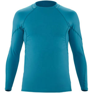 2022 hommes Compression à manches longues Rash Guard Logo personnalisé impression sublimée meilleure qualité Spandex Nylon MMA Gym été - Product Image 2