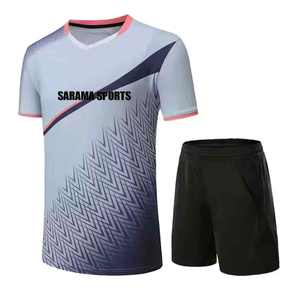 Uniforme de tennis Nouveau style Chemise de tennis de table pour nom d'équipe personnalisé Haute qualité Uniforme de tennis fabriqué - Product Image 1