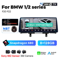 MEKEDE EU STOCK MN-G TK 8 cœurs 1920*720 Car-play Auto DSP WiFi BT 4G LTE pour BMW Série 1 2 F20 F22 NBT