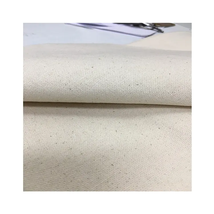 Approvisionnement Direct d'usine tissu en coton 100% biologique uni teint au prix de gros