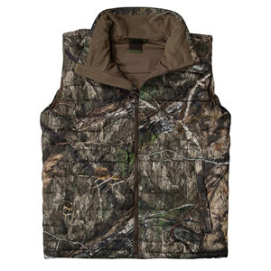 Gilet de chasse de style tactique avec fermeture à glissière et poches utilitaires Gilet tactique pour hommes avec tissu durable - Product Image 4