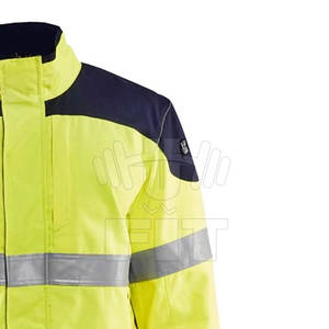 เสื้อแจ็กเก็ตมีกระเป๋าหลายช่องเสื้อแจ็กเก็ตเพื่อความปลอดภัยของพนักงานสวมใส่ทำงานกลางแจ้งออกแบบได้ตามต้องการ - Product Image 5