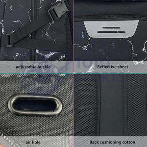 Sac de basket-ball en polyester durable, léger, confortable, respirant, fermeture éclair lisse, meilleur fournisseur, logo personnalisé - Product Image 5